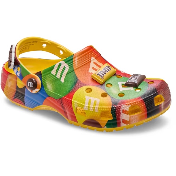 CROCS M&M'S x Crocs Classic Clog limited edition size 8 nwt - Picture 12 of 16